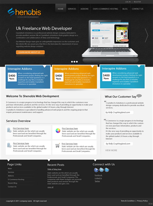 Wordpress Design by pb for this project | Design: #554705