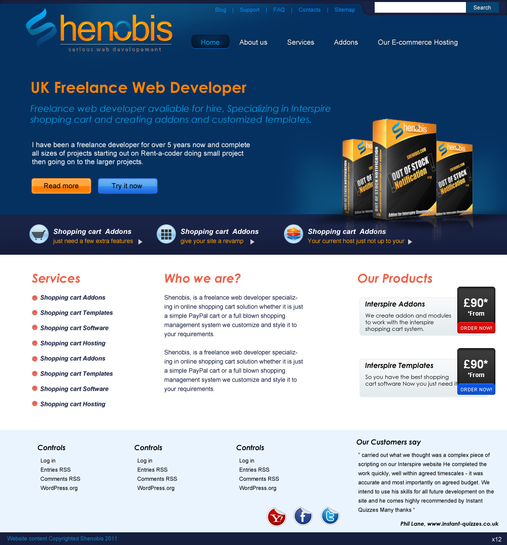 Diseño Wordpress por pb para este proyecto | Diseño #554707