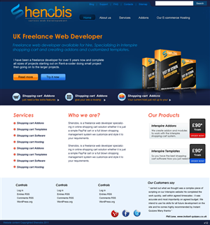Wordpress Design by pb for this project | Design: #554707