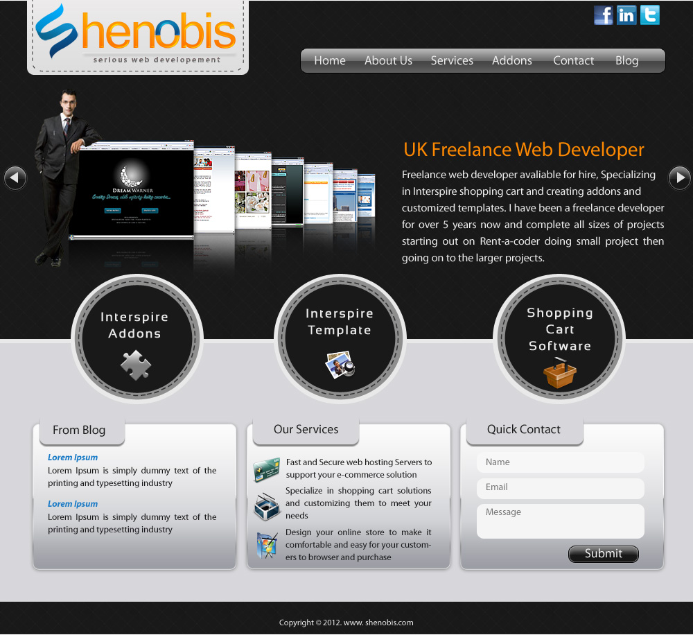 Wordpress Design by pb for this project | Design #555969