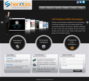 Wordpress Design by pb for this project | Design: #555969