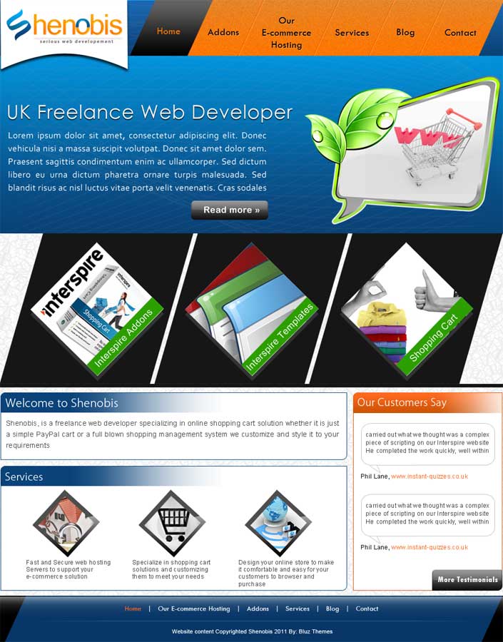 Wordpress Design by Eminents Infosoft for this project | Design #552942