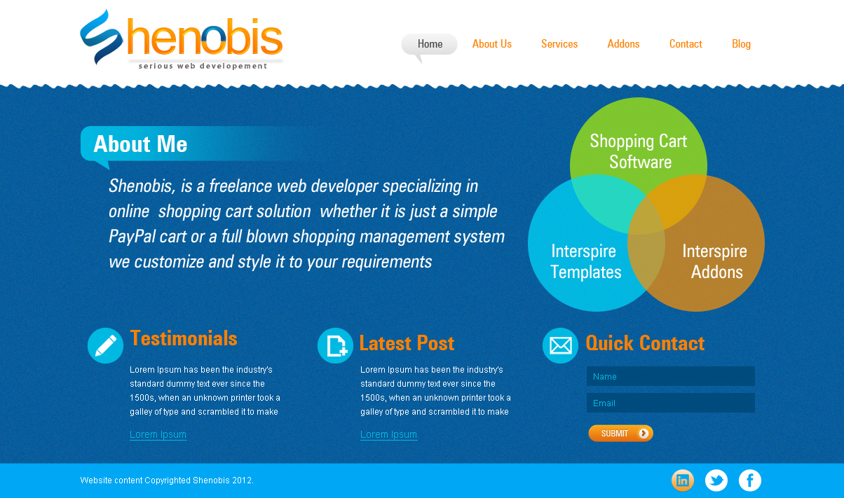 Diseño Wordpress por Eminents Infosoft para este proyecto | Diseño #553123