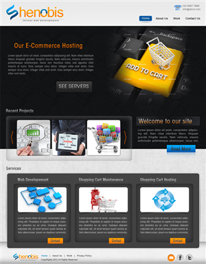 Wordpress Design by Eminents Infosoft for this project | Design: #553125
