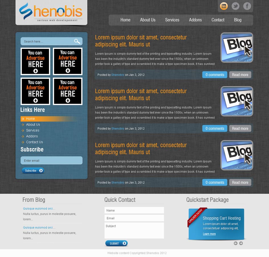 Wordpress Design by Eminents Infosoft for this project | Design #554286