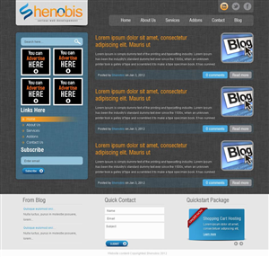 Wordpress Design by Eminents Infosoft for this project | Design: #554286