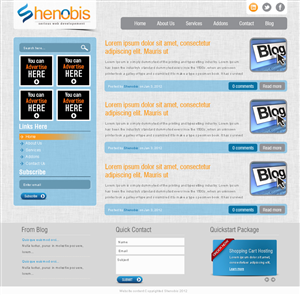 Wordpress Design by Eminents Infosoft for this project | Design: #555585
