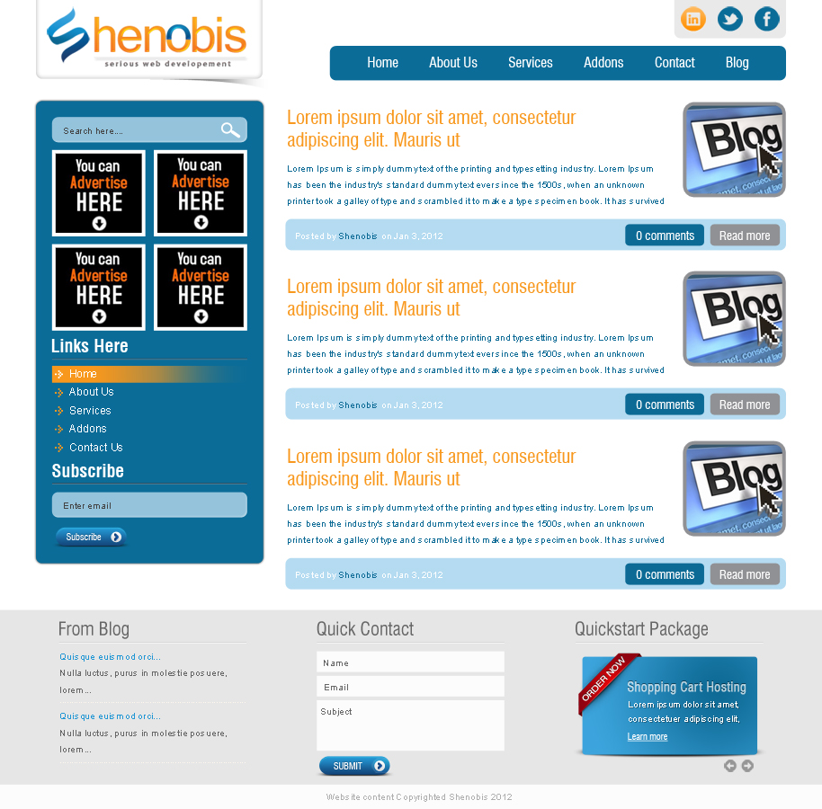 Wordpress Design by Eminents Infosoft for this project | Design #555589