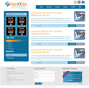 Wordpress Design by Eminents Infosoft for this project | Design: #555589