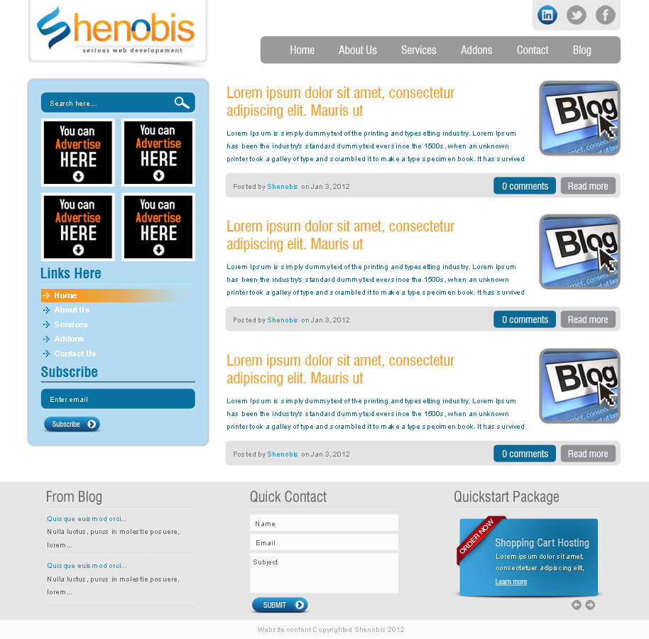 Wordpress Design by Eminents Infosoft for this project | Design #555592