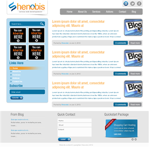 Wordpress Design by Eminents Infosoft for this project | Design: #555592