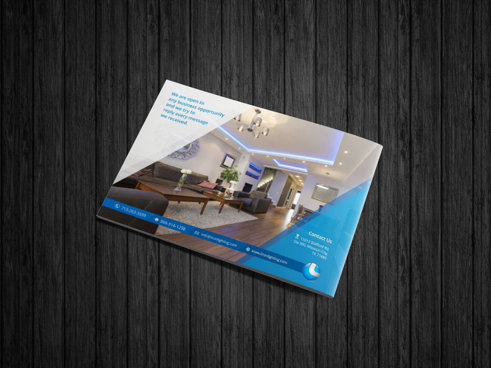 Catalogue Design by ecorokerz for Liron Lighting | Design #14098001
