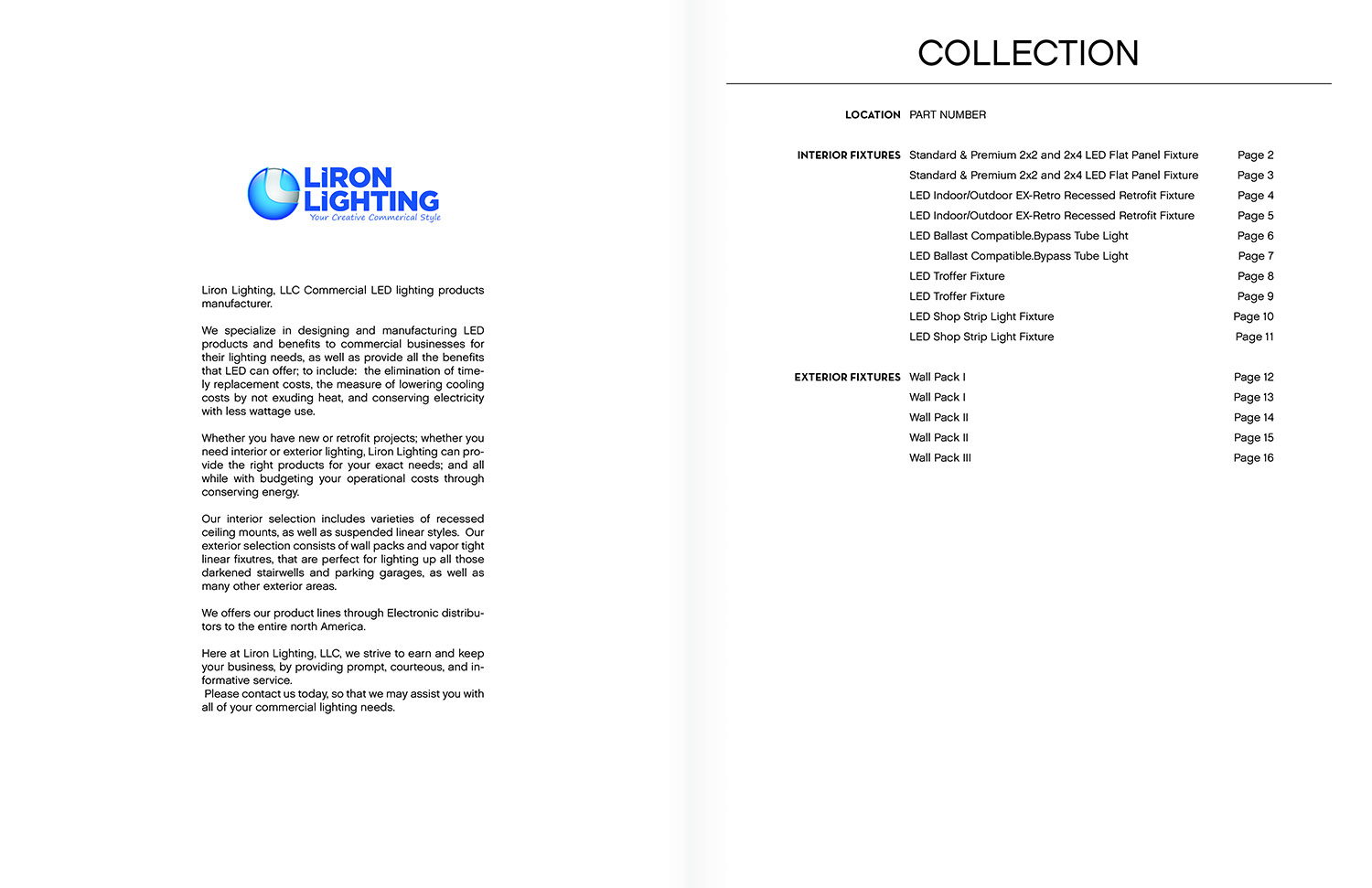 Catalogue Design by Martin Alonso for Liron Lighting | Design #14113838