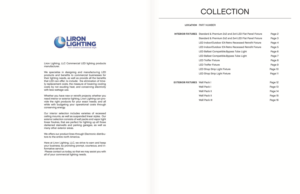 Catalogue Design by Martin Alonso for Liron Lighting | Design: #14113838