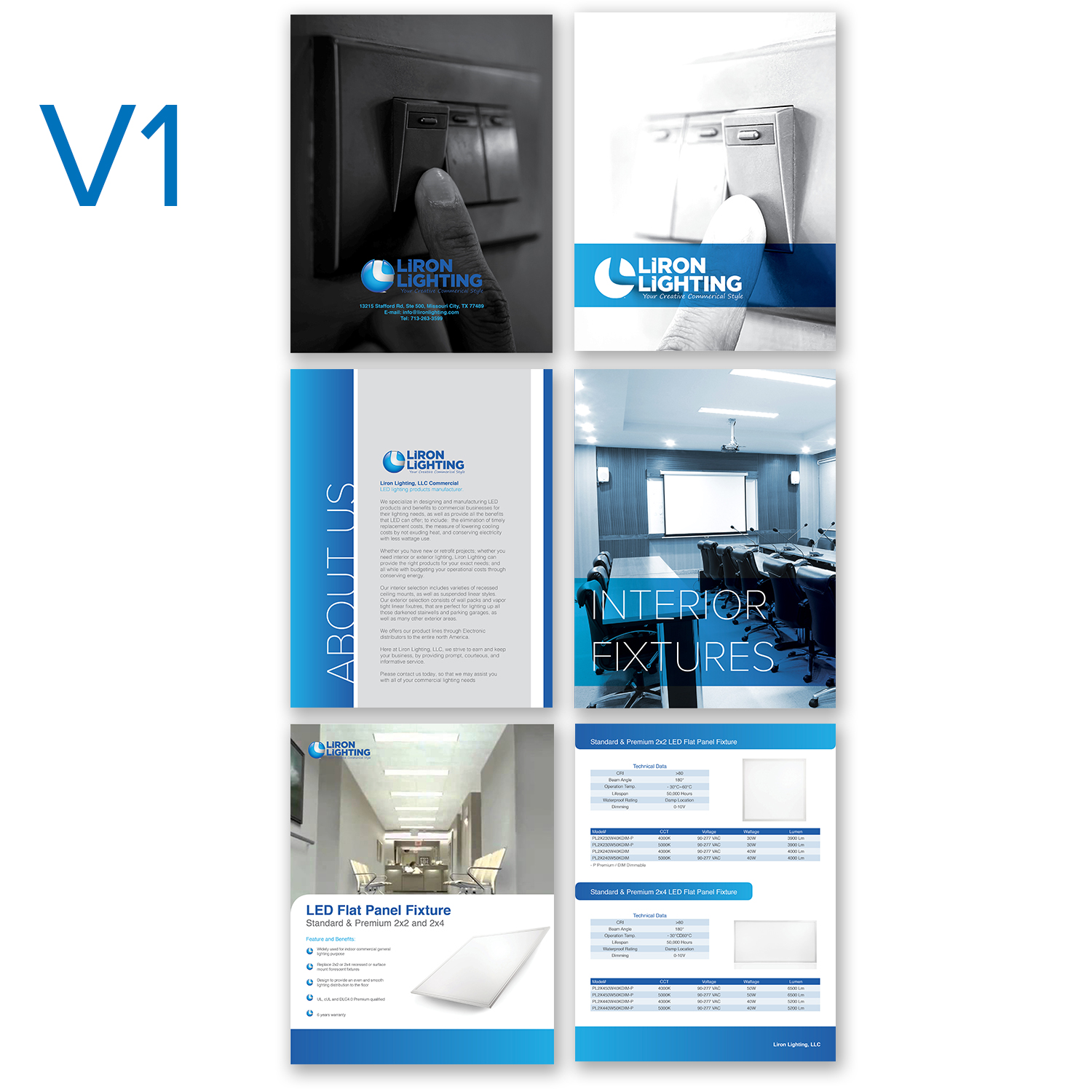 Catalogue Design by banedsgn for Liron Lighting | Design #14113639