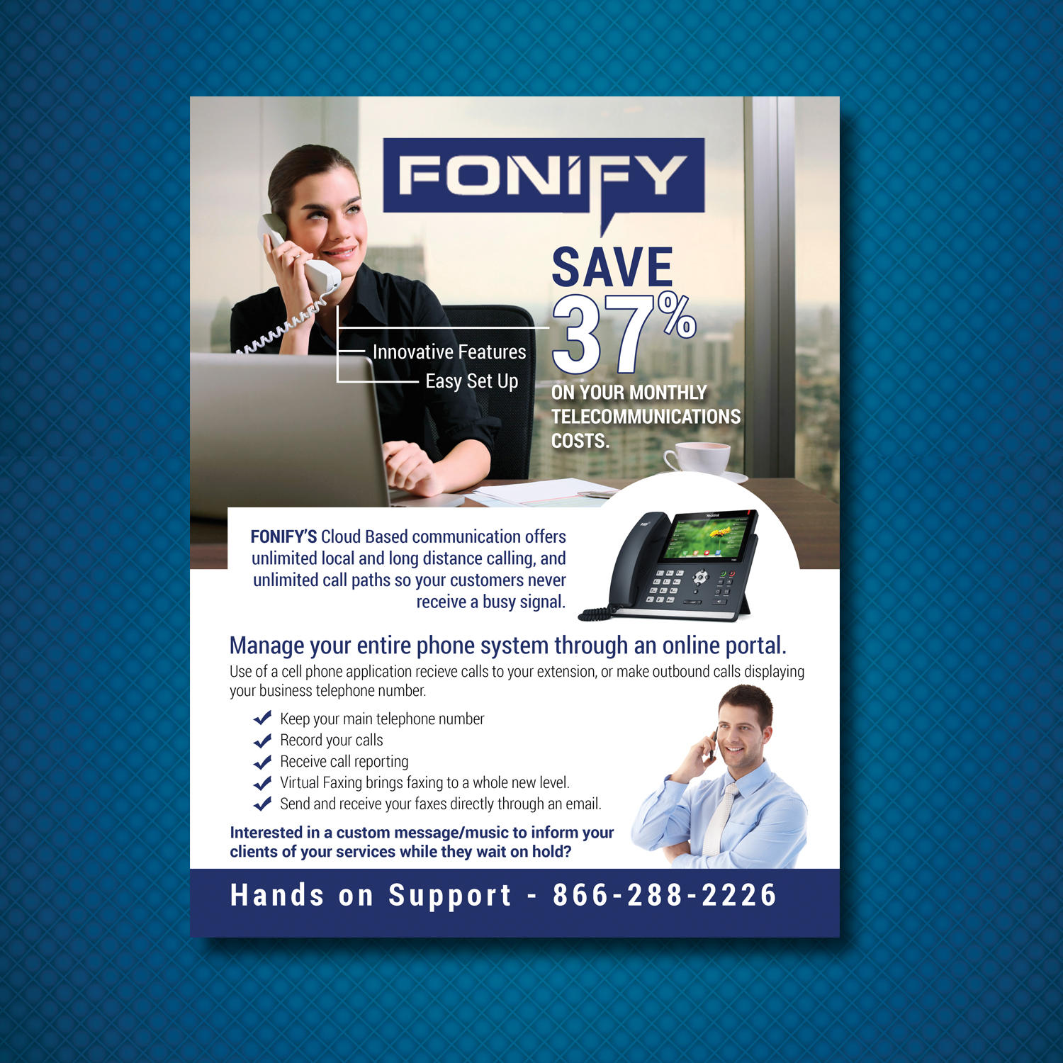 Flyer Design by uk for Fonify | Design #14077267