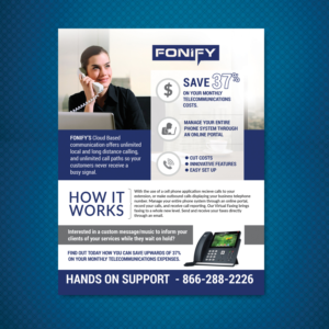 Flyer Design by uk for Fonify | Design: #14078193