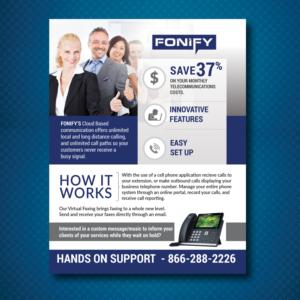 Flyer Design by uk for Fonify | Design: #14100653