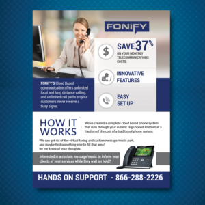 Flyer Design by uk for Fonify | Design: #14114465