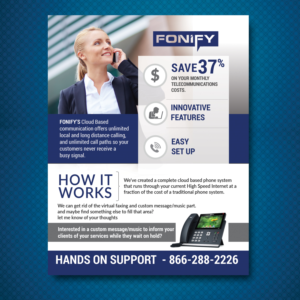 Flyer Design by uk for Fonify | Design: #14114466