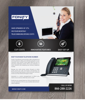 Flyer Design by alex989 for Fonify | Design: #14088895