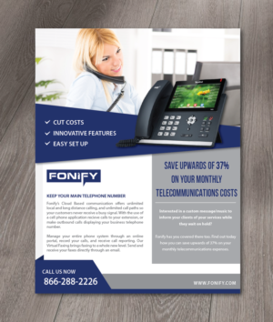 Flyer Design by alex989 for Fonify | Design: #14093739
