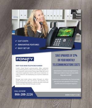 Flyer Design by alex989 for Fonify | Design: #14093740