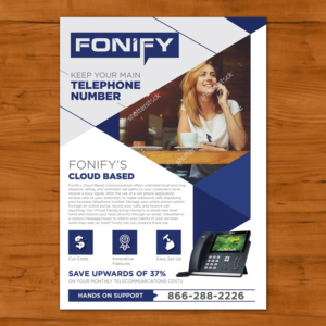 Fonify, Business marketing Flyer | Diseño de Flyer por Souvik Roy (Alex Pro)
