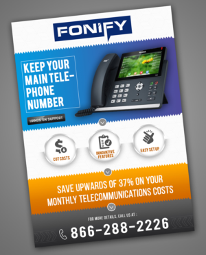 Diseño de Flyer por SAI DESIGNS para Fonify | Diseño #14093559