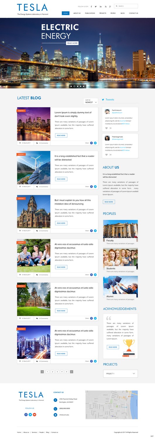 Web Design by pb for University of Vermont | Design #14101355