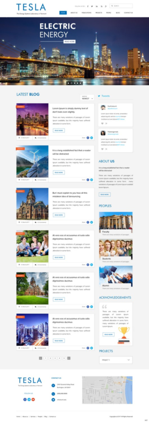 Web Design by pb for University of Vermont | Design: #14101355