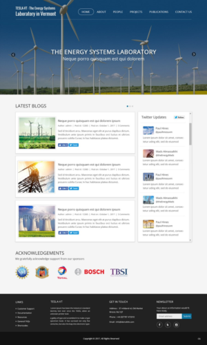 Web Design by pb for University of Vermont | Design: #14101359