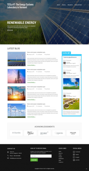Web Design by pb for University of Vermont | Design: #14101363