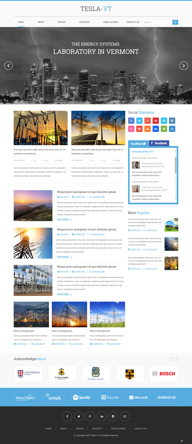 Web Design by pb for University of Vermont | Design #14101366