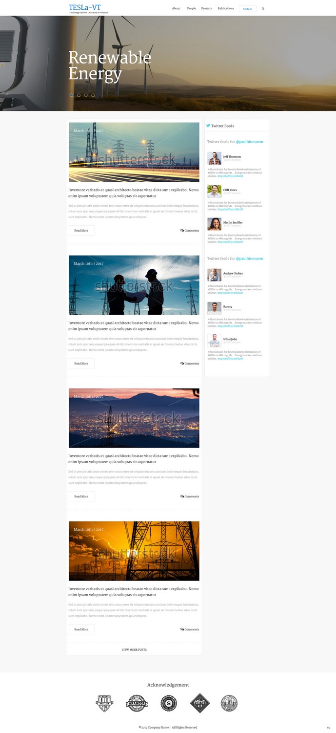 Web Design by pb for University of Vermont | Design #14101375