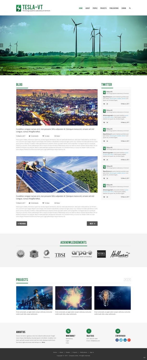 Web Design by pb for University of Vermont | Design #14122428