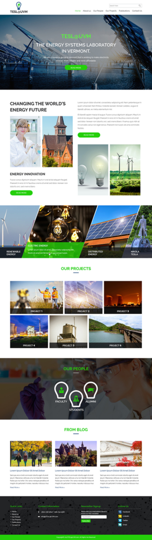 Web Design by Tpith for University of Vermont | Design: #14184993