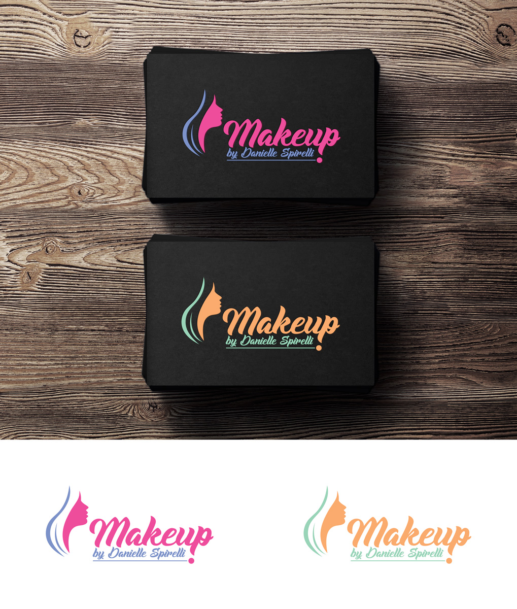 Logo Design by Impressive Sol for Makeup by Danielle Spirelli | Design #14118175