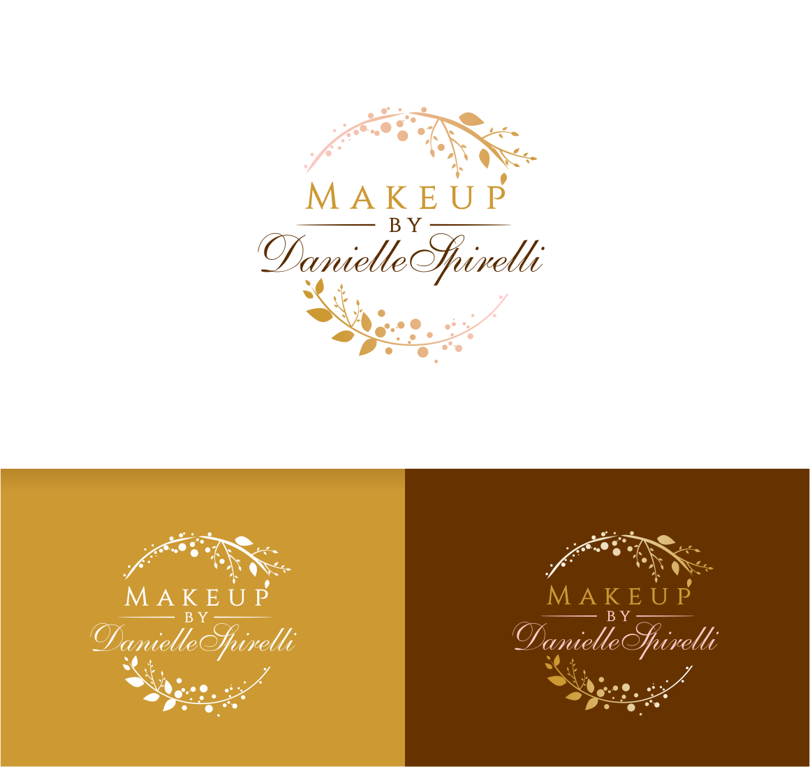 Logo-Design von *mary für Makeup by Danielle Spirelli | Design #14086451