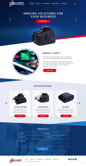 Web Design by pb for F.M.P.Inc., dba: C-SOFT International | Design: #20742322