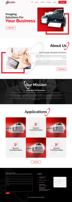 Web Design by sai.designer87 for F.M.P.Inc., dba: C-SOFT International | Design: #20766575