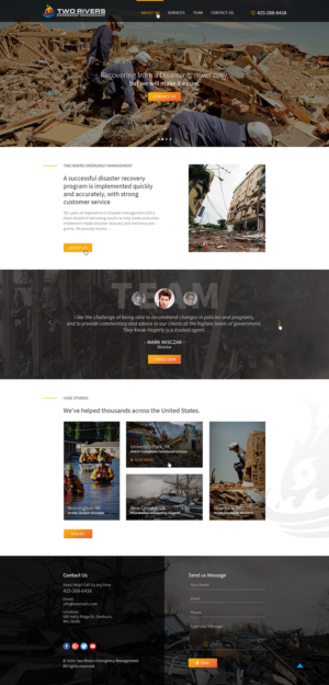 Emergency Management Consulting Needs a Website | Web-Design von Ved Web Services
