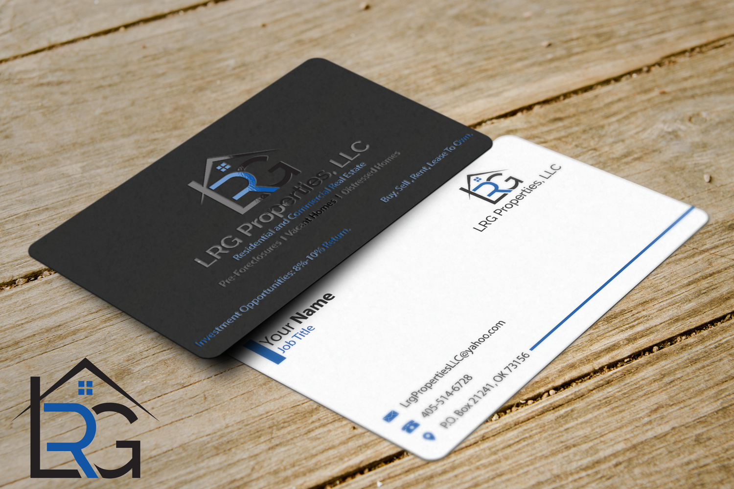 Business Card Design by Riz' for LRG Properties, LLC | Design #14830722