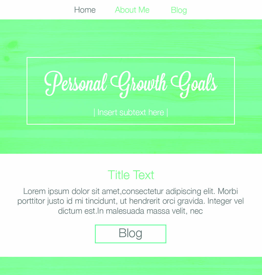 Web Design by Stephanie Rose for this project | Design #14090015
