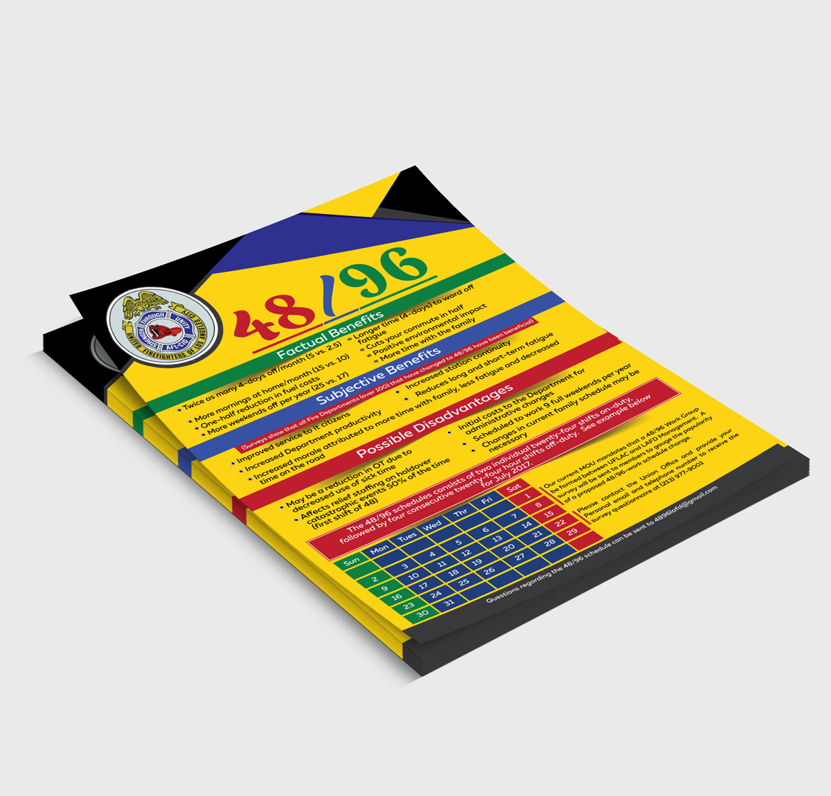 Flyer Design by Impressive Sol for LAFD | Design #14080920