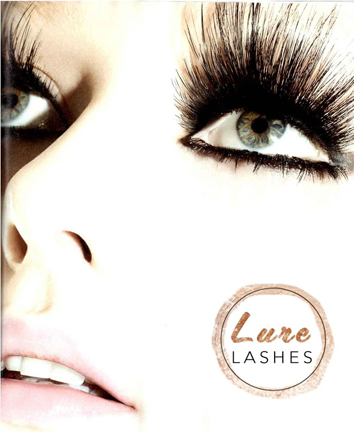 Logo Design by charmionne for lure lashes  | Design #14100608