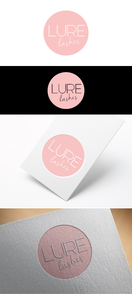Logo-Design von debdesign für lure lashes  | Design: #14140317
