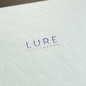 Logo Design by Miche Angeline for lure lashes  | Design: #14137786