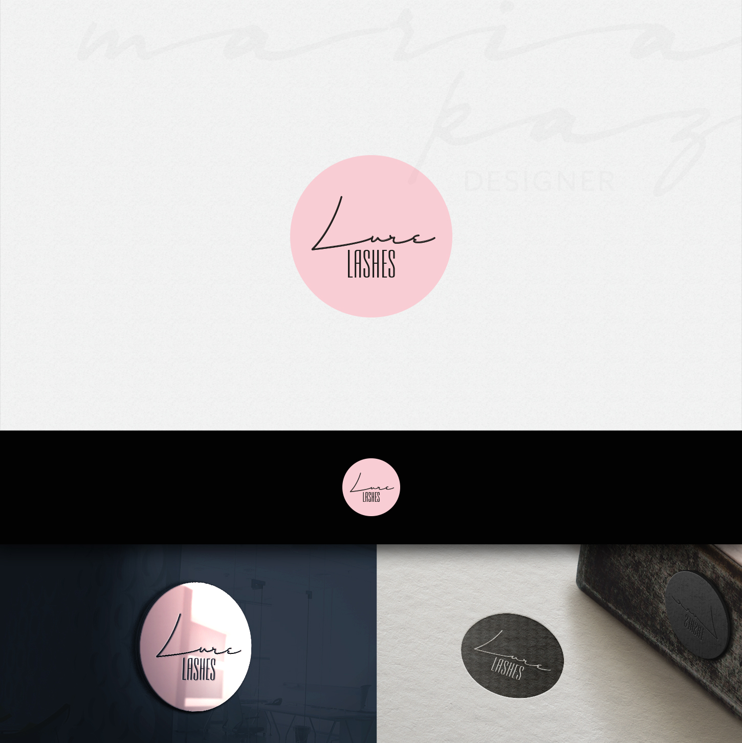 Design de Logo par maria-kaz pour lure lashes  | Design #14136941