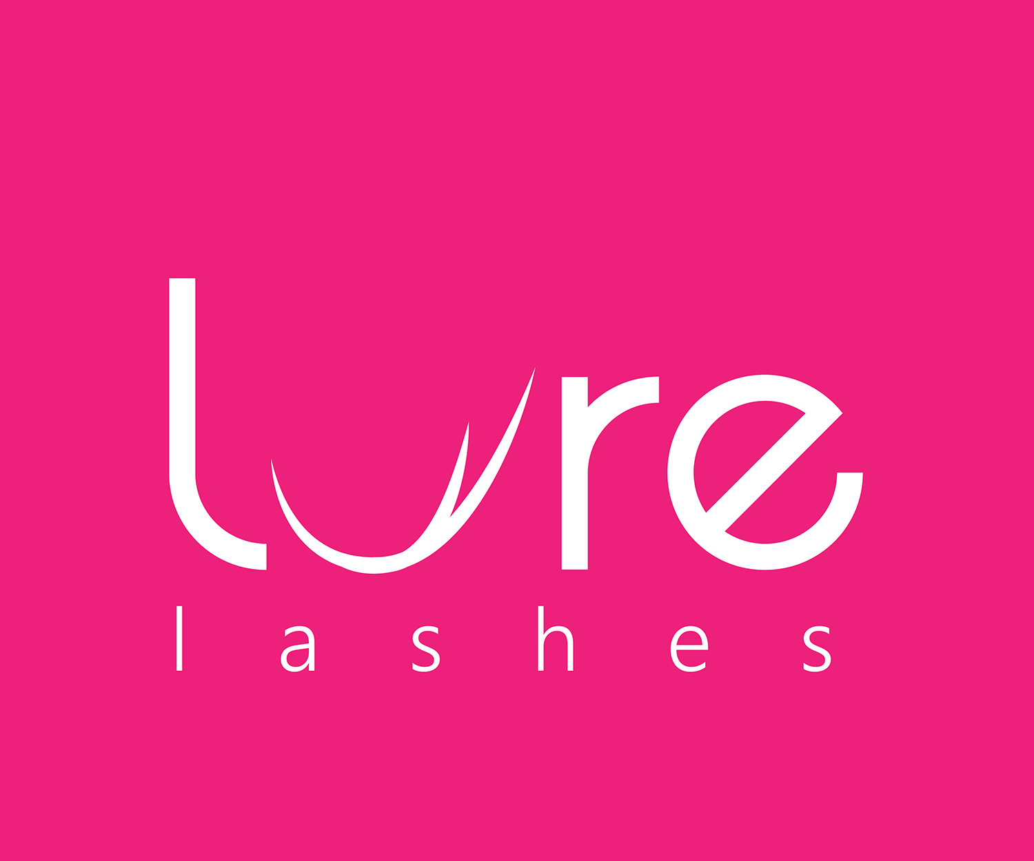 Logo Design by kopredsanfield1892 for lure lashes  | Design #14086263
